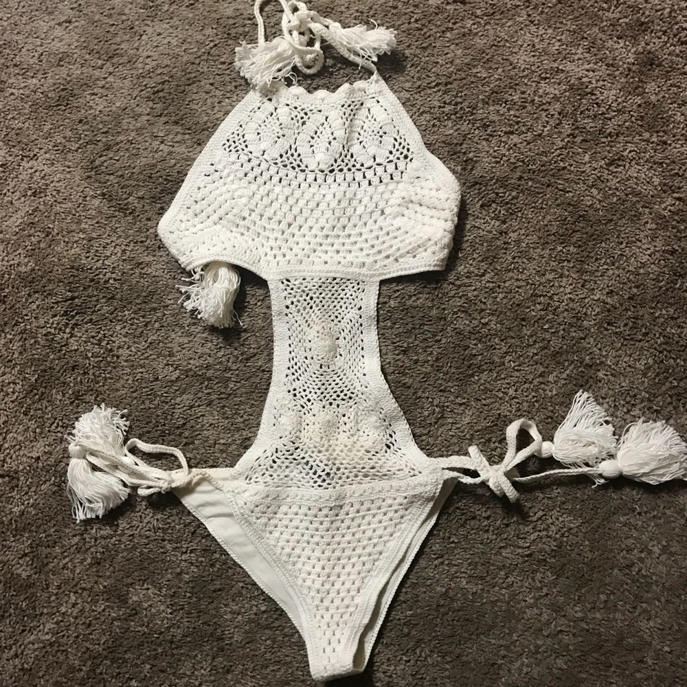 AERIE CROCHET ONEPIECE